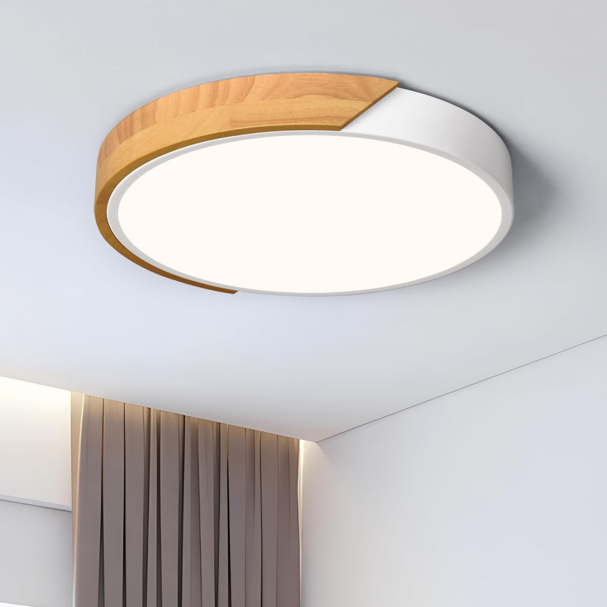 Vikaey 30 cm diameter ceiling light suits compact and open spaces