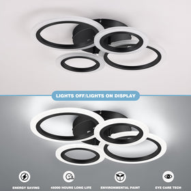 Vikaey white acrylic diffuser close up for uniform light