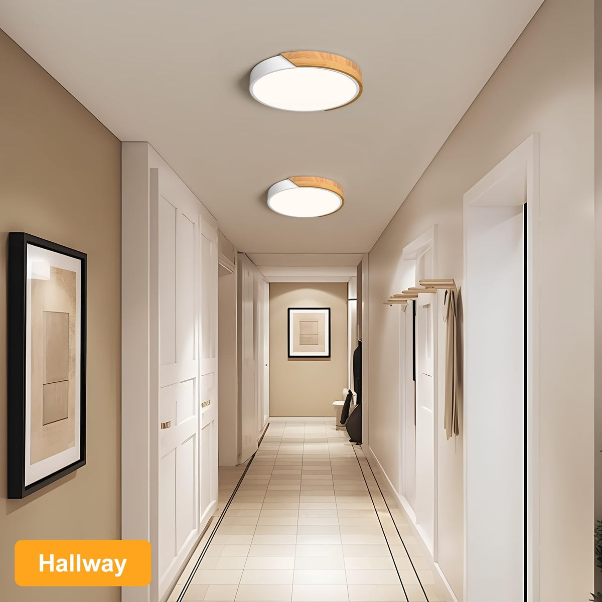 Vikaey 18W LED saves energy while delivering ample room illumination