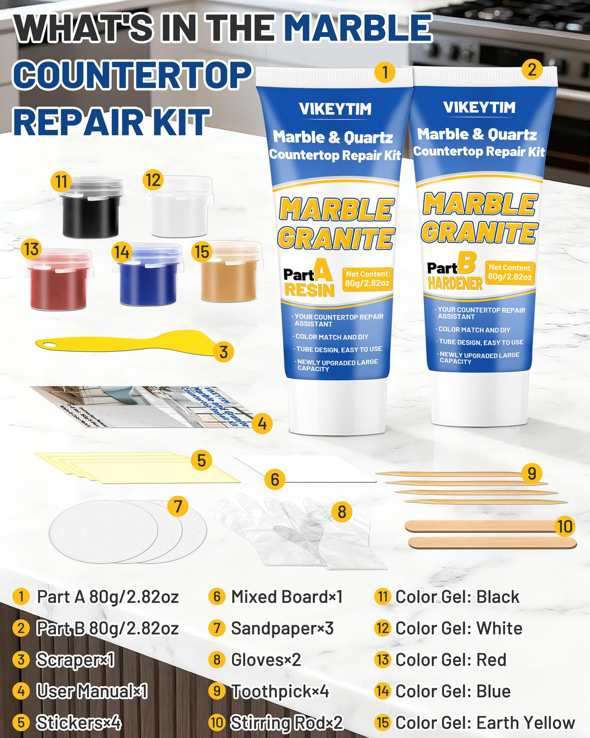 VIKEYTIM beginner-friendly instruction video guides the repair process