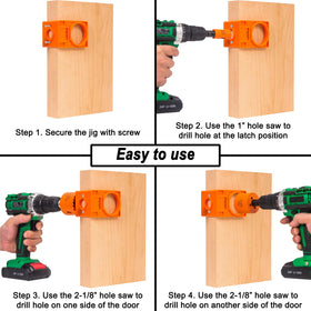 VIKITON bi-metal hole saws deliver durable, sharp cuts in wood and metal.