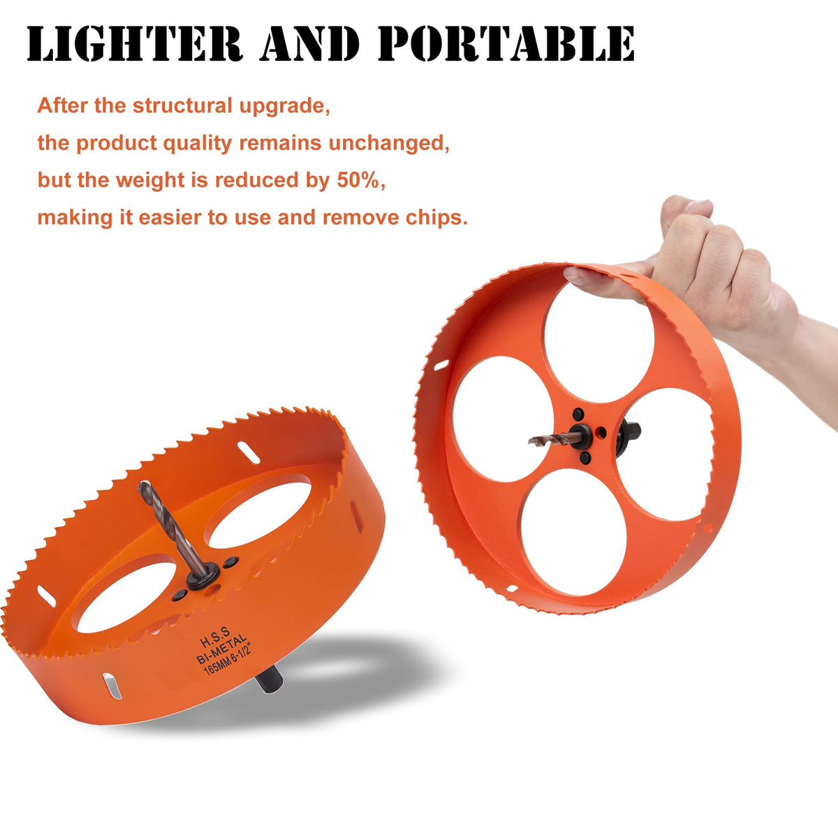 VIKITON bi-metal hole saw teeth for sharp, durable cuts