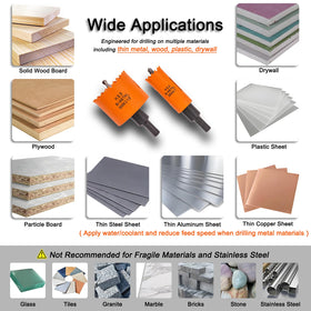 VIKITON kit supports DIY door projects on wood or metal doors.