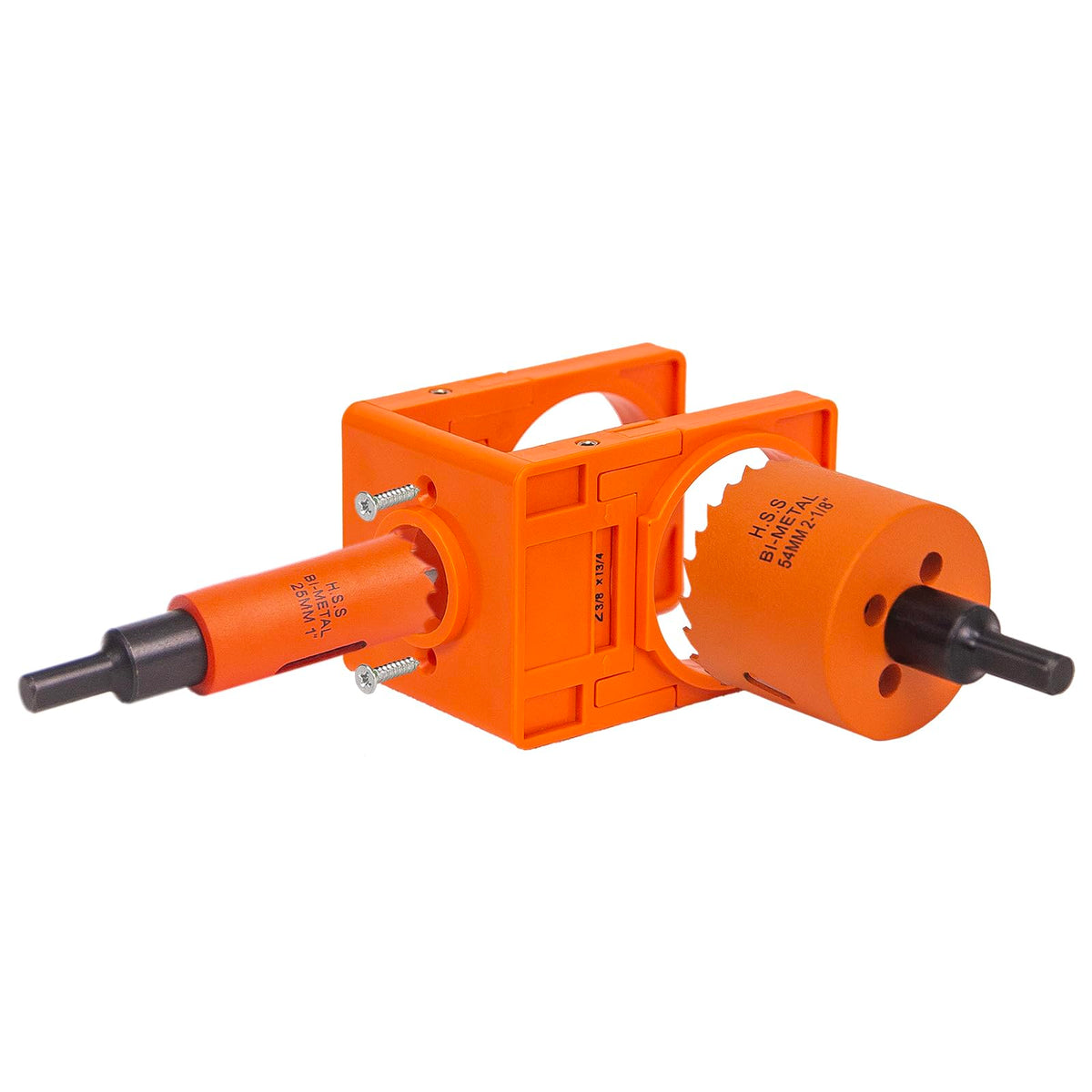 VIKITON door lock kit with 1-inch hole saw for latch hole precision.