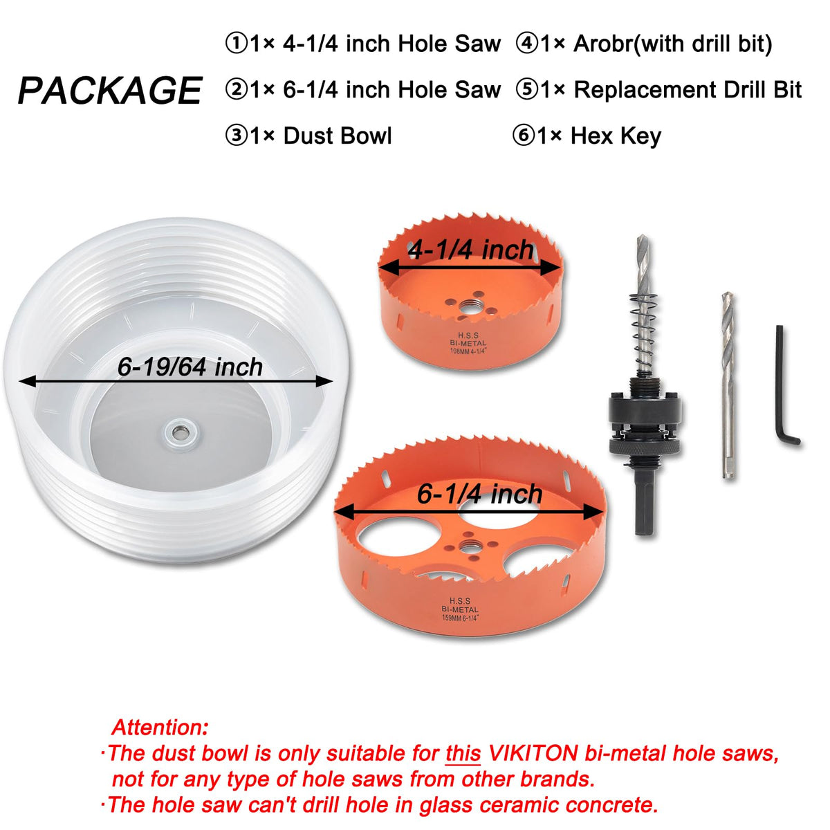 VIKITON dust bowl catcher collects dust during ceiling cuts