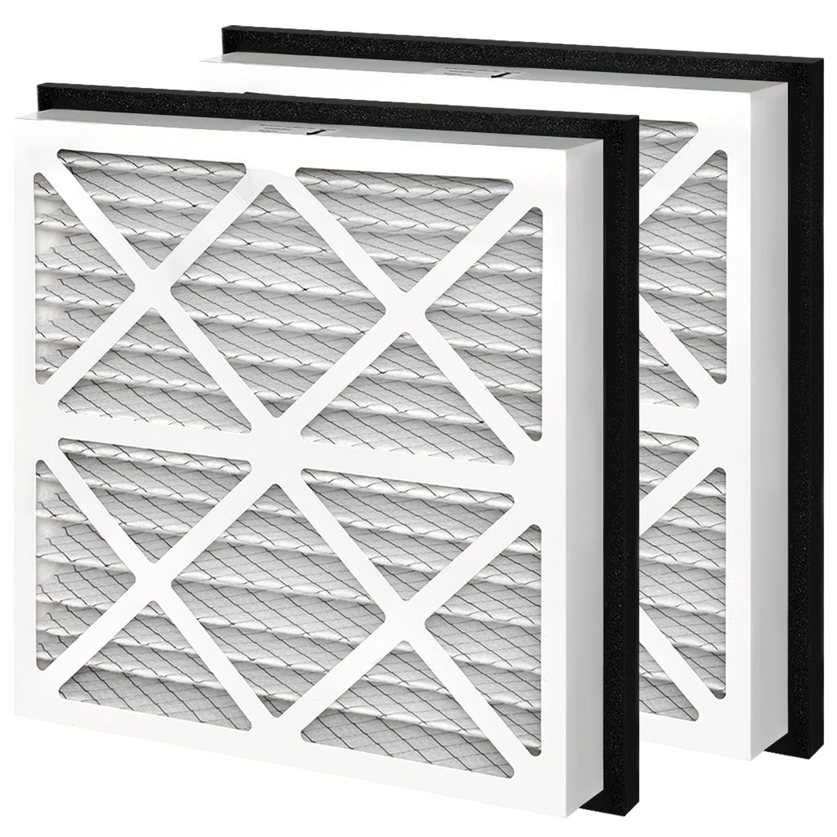 Vilaso 20x20x3 MERV 13 filter packaging demonstrates easy, no-modification installation