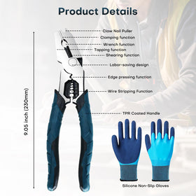 Vilenga CR-V steel cutting pliers delivering durable performance for demanding tasks