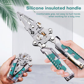 Vilenga integrated voltage detector with clear indicators and audible alerts for quick checks.