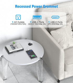 Vilong USB-C PD 20W port enables fast charging for devices.