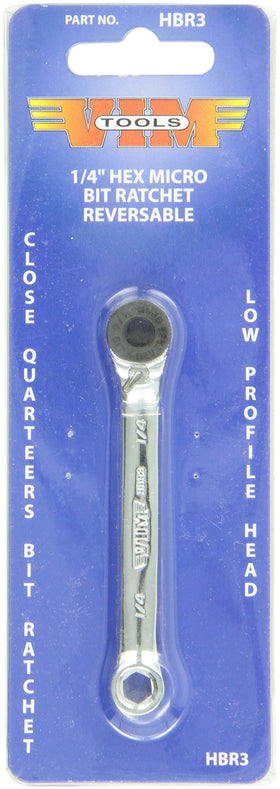 VIM Tools HBR3 low-profile head close-up highlights compact design for confined spaces.