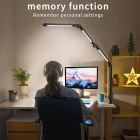 Vimeepro three-light-source design enables precise task lighting.