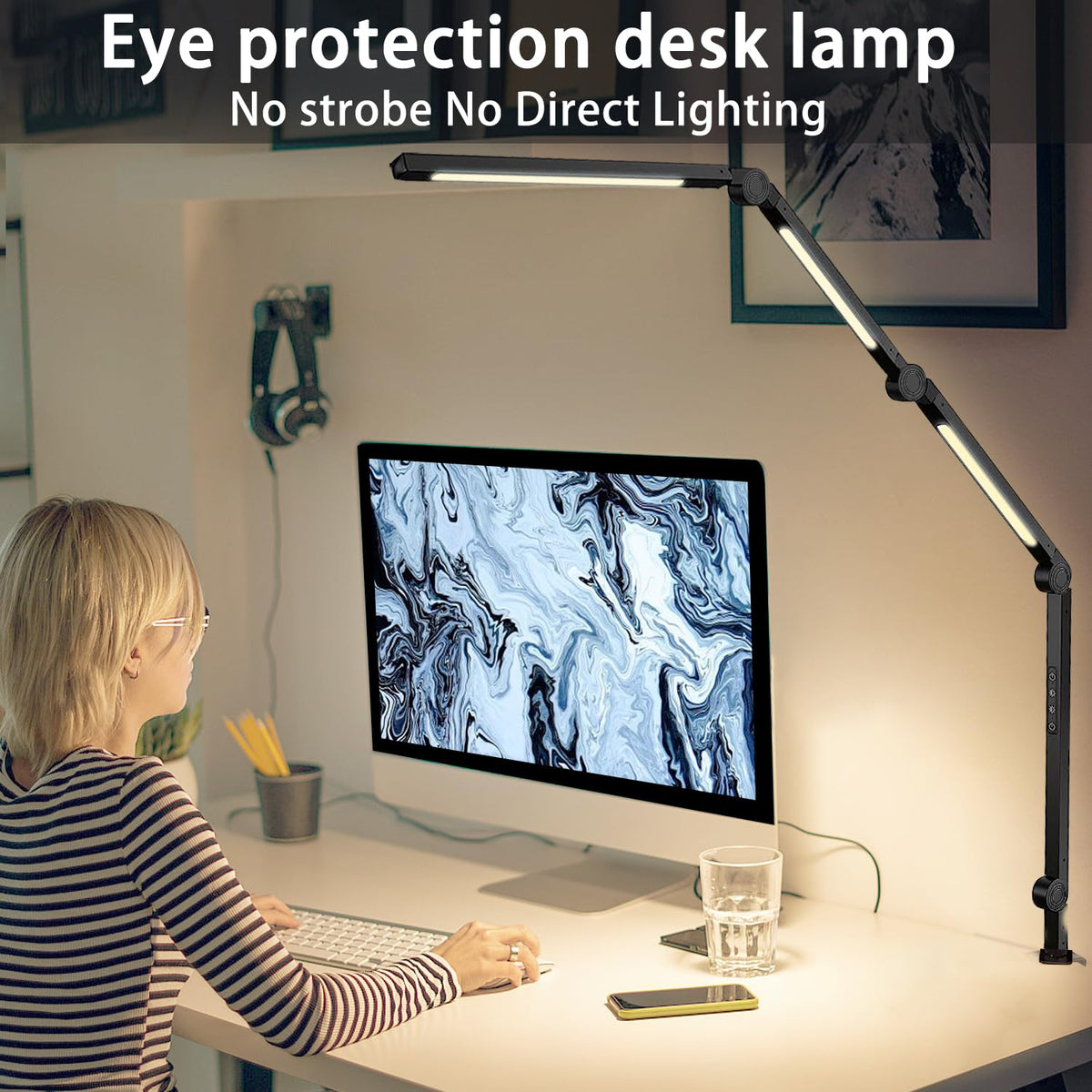 Vimeepro lamp with color modes adapts to your mood and task.