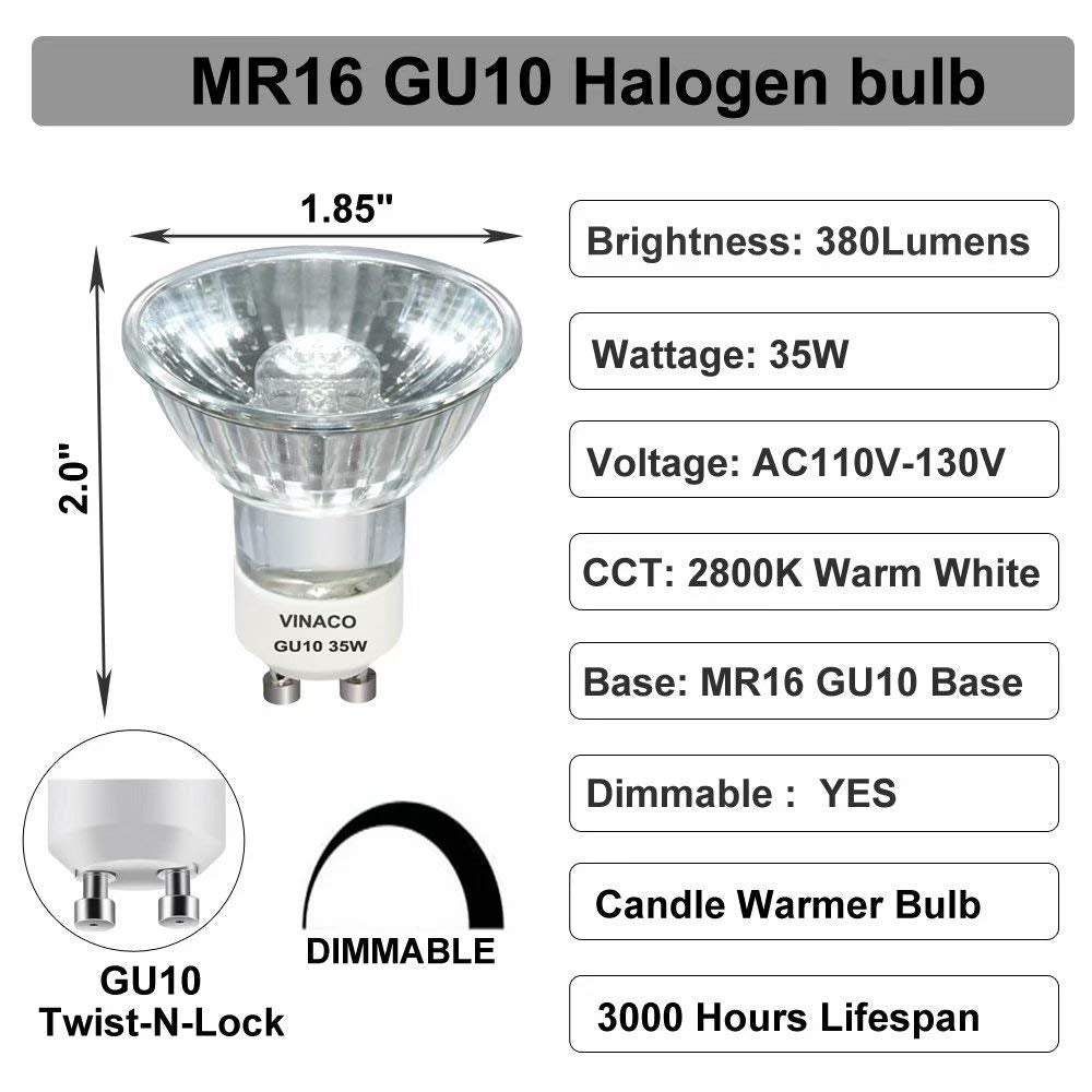 High output 380 lumens brightness for track lighting and accents