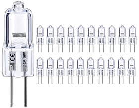 Vinaco G4 bulb 12V 10W, angle view, precise cabinet lighting.