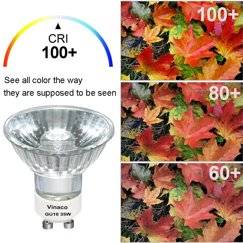 Glass cover on Vinaco bulb for beam control and heat management