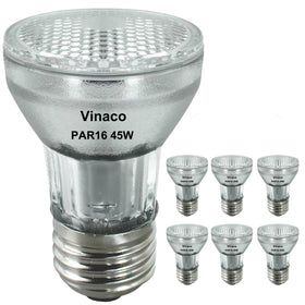 Vinaco PAR16 bulb 120V dimmable image with adjustable brightness for fixtures