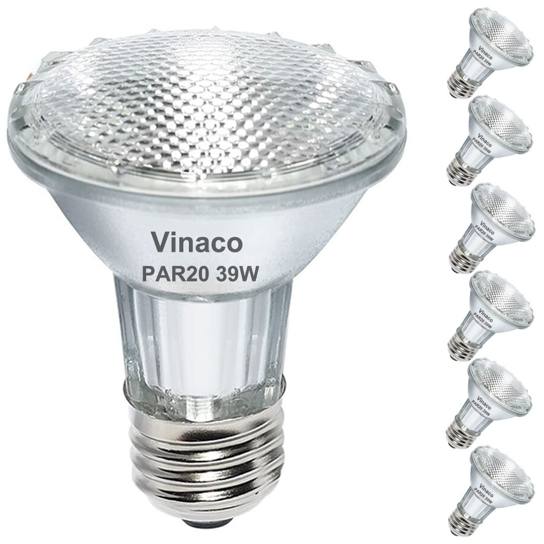Vinaco PAR20 39W warm white glow ideal for cozy spaces