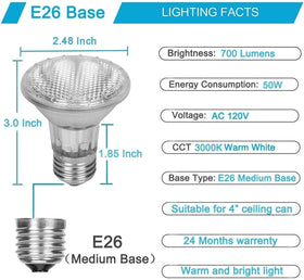 Vinaco Par20 mercury-free for safer home lighting.