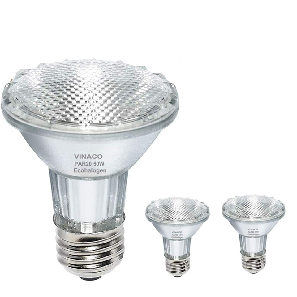 Vinaco Par20 warm white 3000K glow creates cozy spaces.