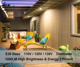 Vinaco PAR30 provides 1000 lumens for clear illumination