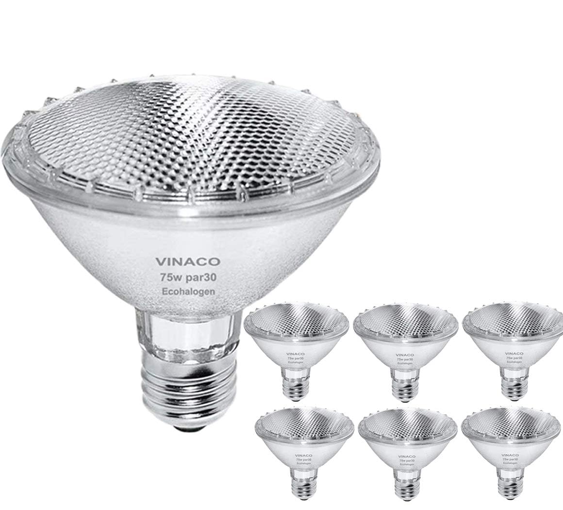 Vinaco Par30 short neck bulb in a living room setting for versatile lighting