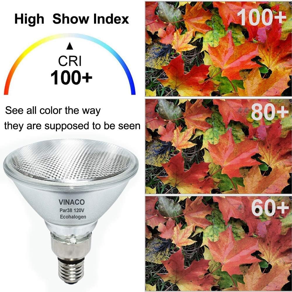 Vinaco PAR38 warm white 2800K glow for cozy spaces