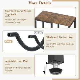 Top surface on the VINAEMO unit used as coffee station or decor display.
