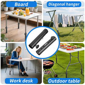 VinBee five-height options allow versatile table height changes