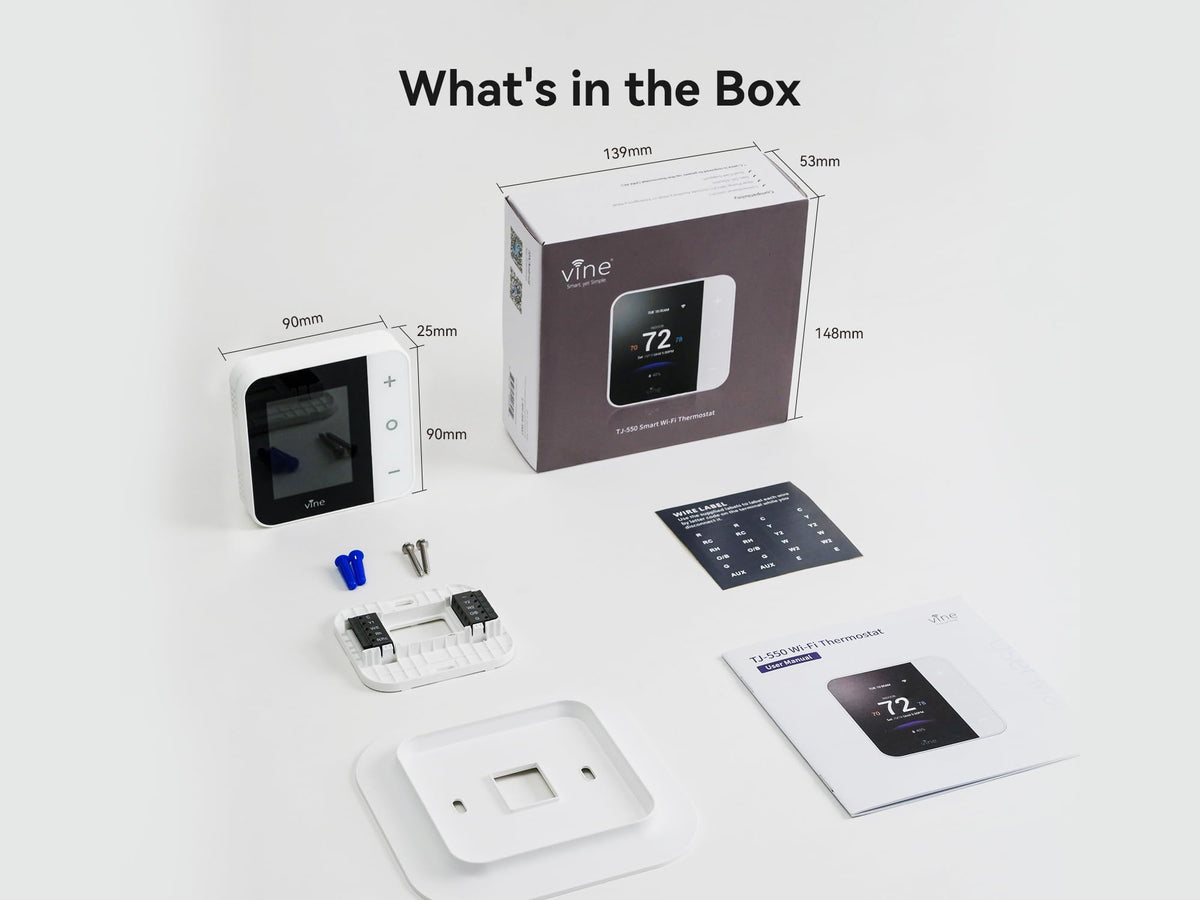vine Smart Thermostat C-wire check confirms power compatibility