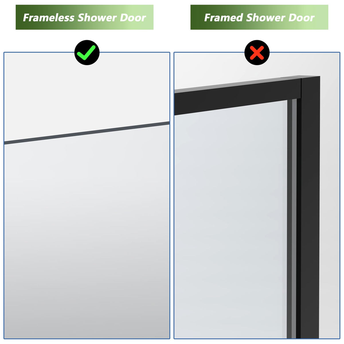 VINHOLD space-saving design keeps bathroom shower uncluttered