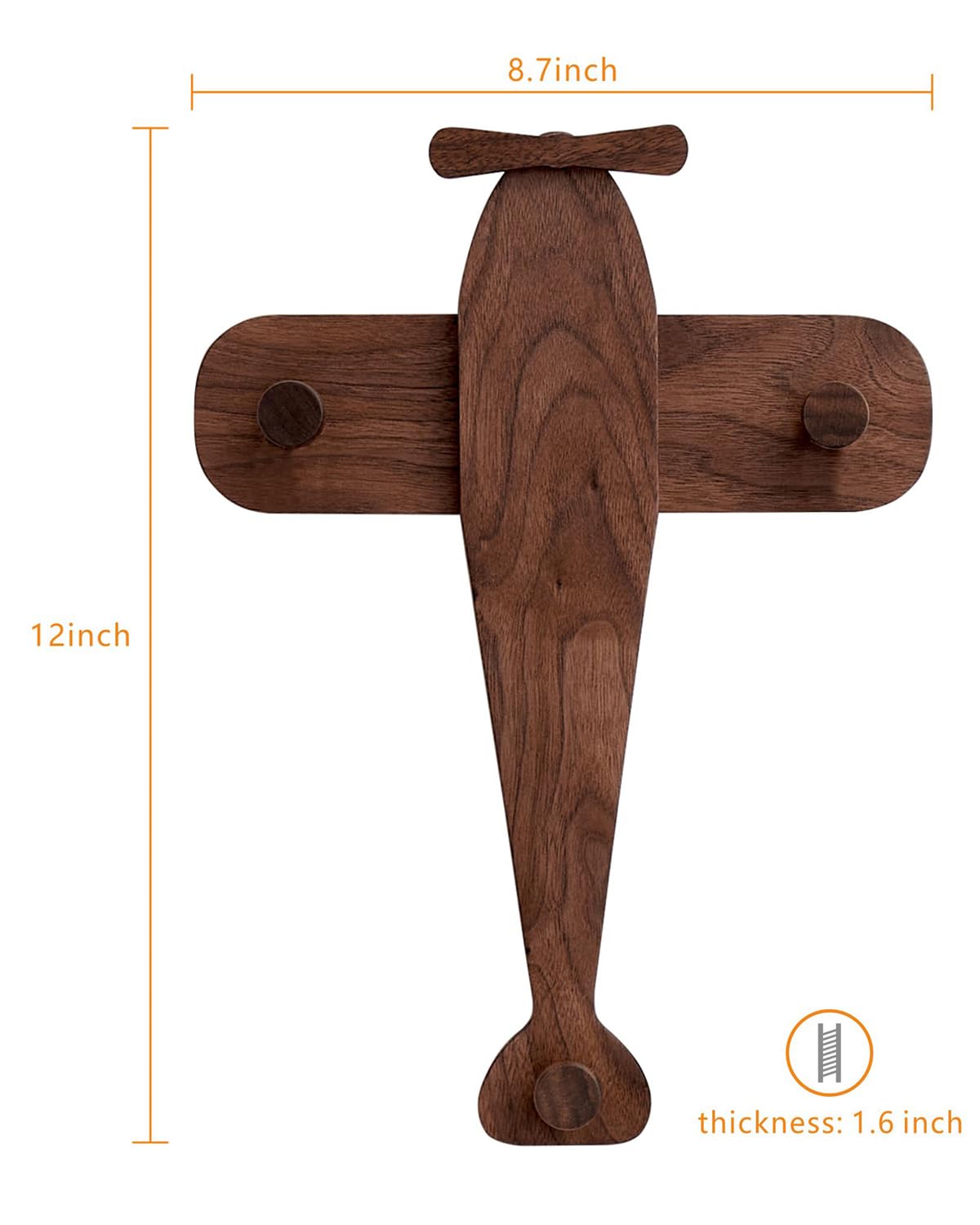 Vinoil easy-installation coat rack ships with hardware for quick setup