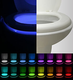 VINTAR 16-color rotation feature offers mood lighting options for your bathroom.