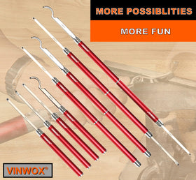 VINWOX swan-neck hollower for hollowing bowls with control.