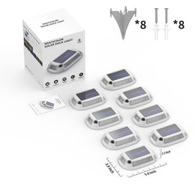 VIODAIM waterproof outdoor lights for docks, decks, and steps.