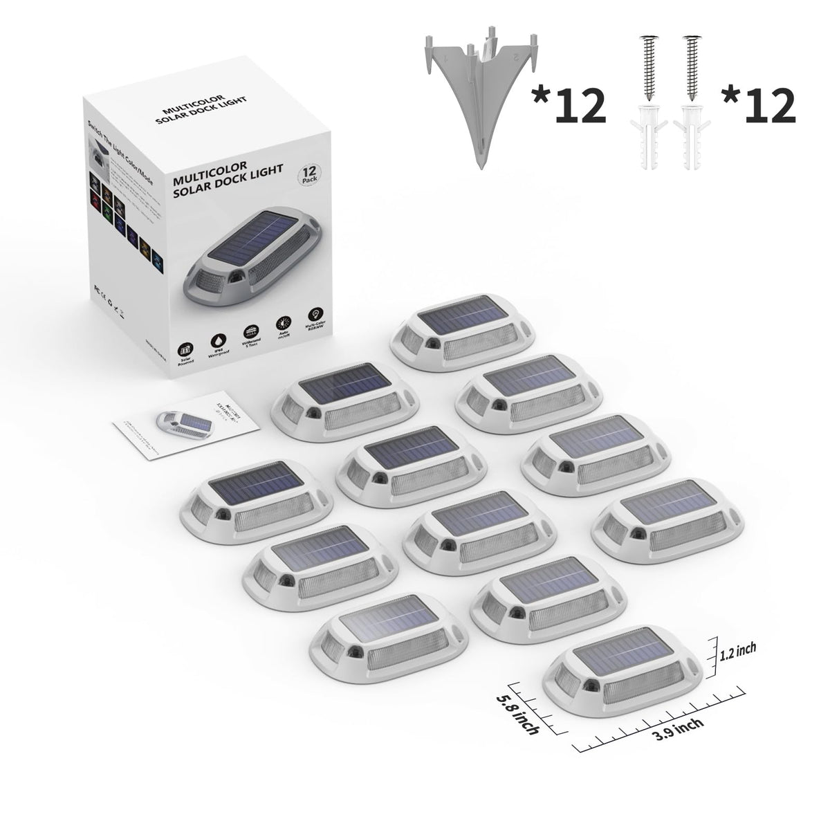 VIODAIM wide 300ft identification range helps mark walkways clearly