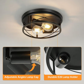 Dimmable with your own switch, create warm ambiances without extra bulbs.