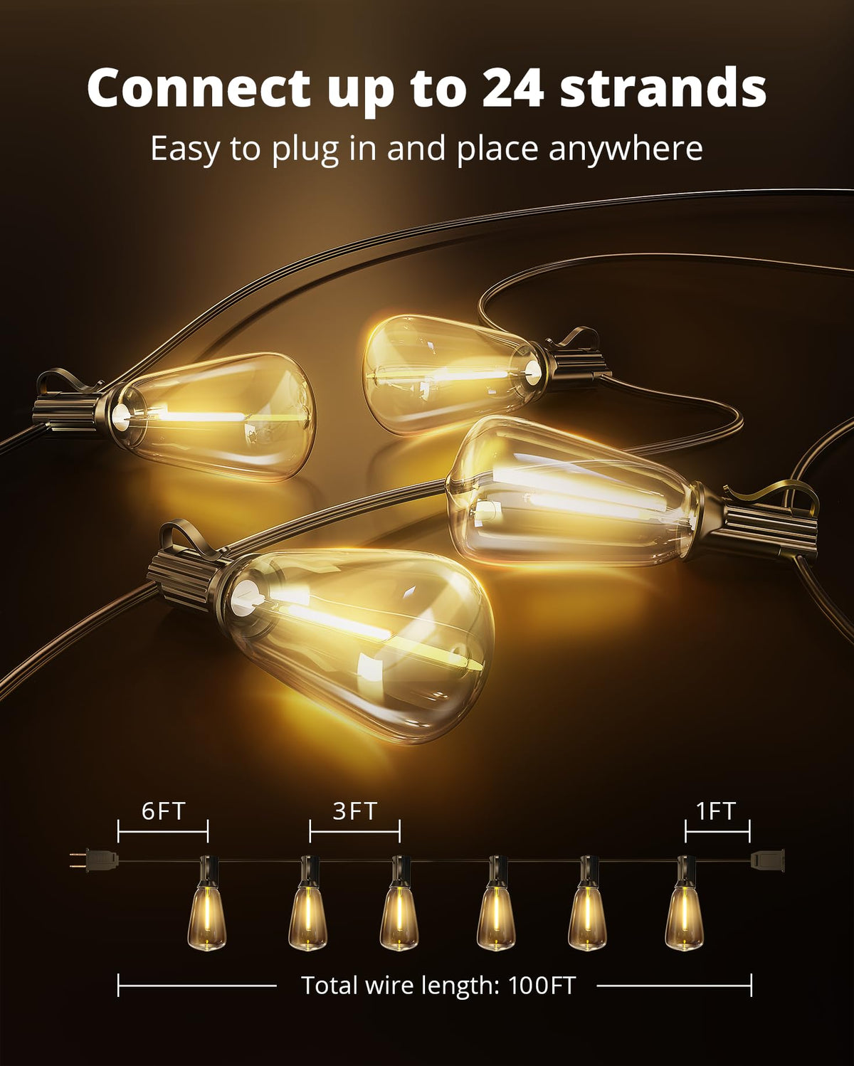 VIPAR E12 base bulbs provide a familiar fit with reliable performance.