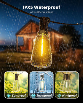 VIPAR vintage ST38 bulbs adding nostalgic charm