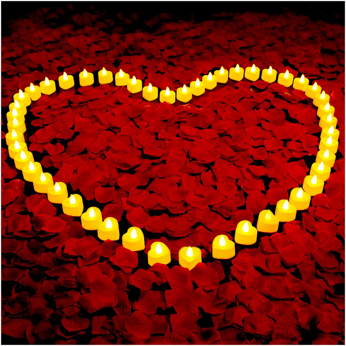 VIPbuy silk rose petals for elegant, mess-free table décor.