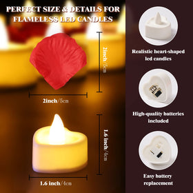 VIPbuy Valentine's night glow enhances intimate celebrations safely.