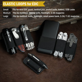 VIPERADE PL6 elastic pockets keep tools secure and organized during travel