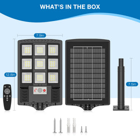 Vipzon four-pack outdoor security lighting for yard, parking, and driveways