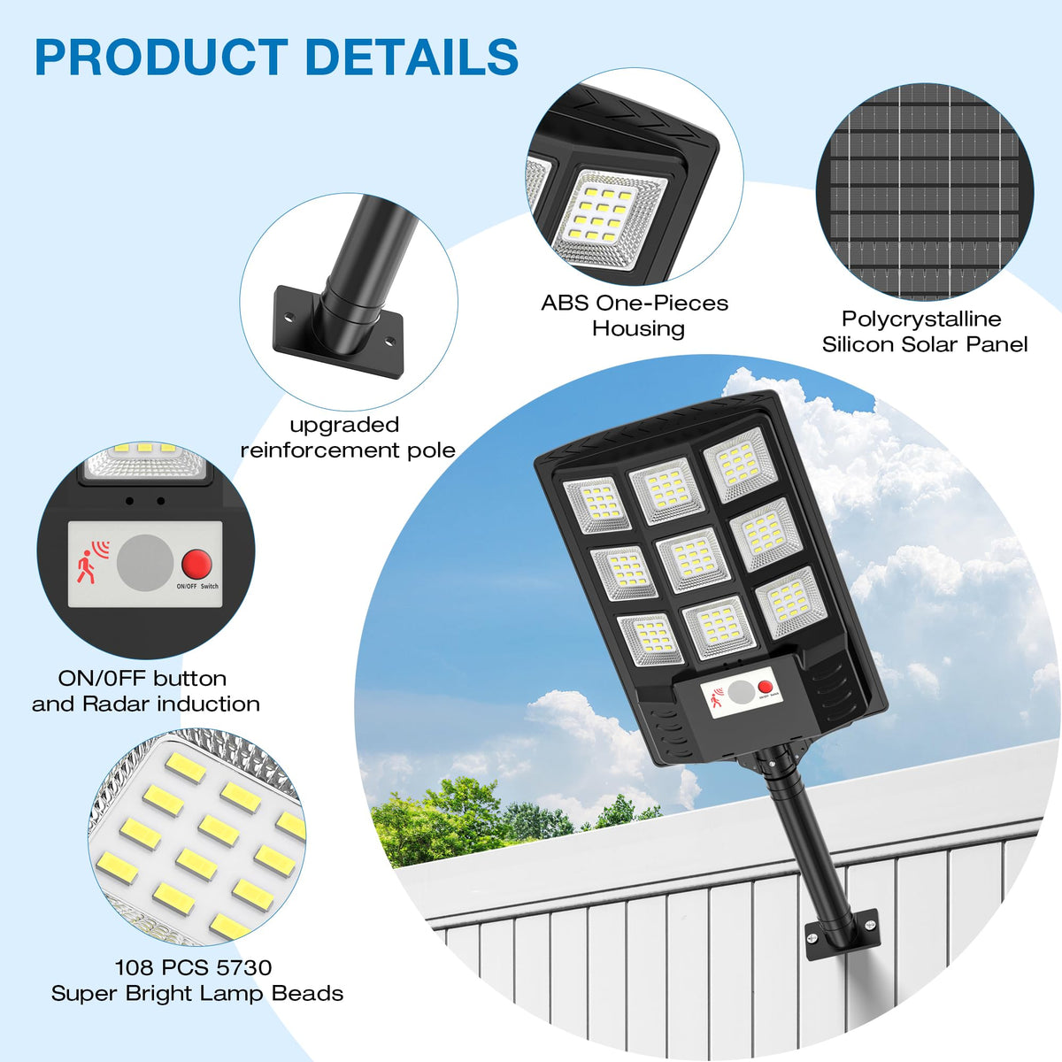 Vipzon remote control for easy brightness and mode adjustments from a distance