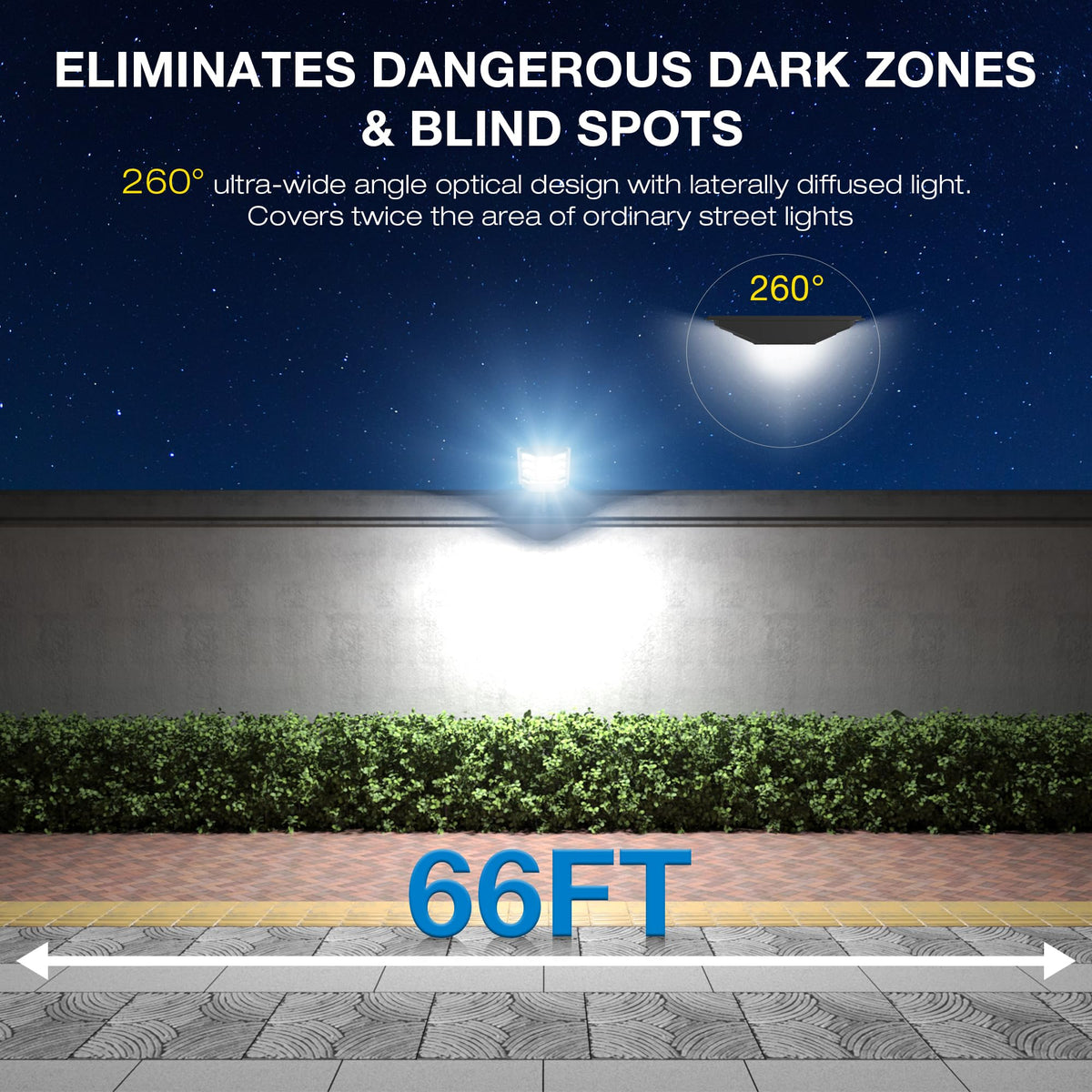 Vipzon remote control enables quick mode adjustments without stairs or ladders.