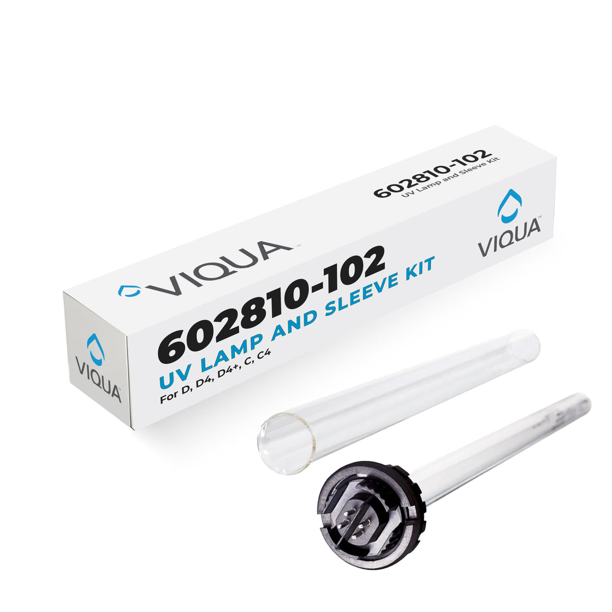 Viqua 602810-102 UV lamp kit for D and D4 series, ready for install.
