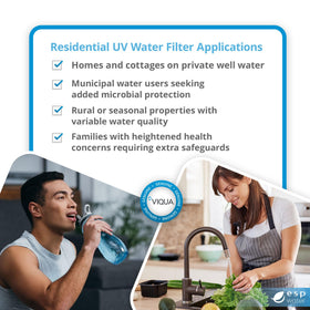 Viqua authentic replacement packaging ensures quality and warranty.