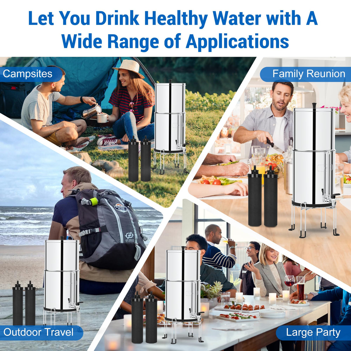 Two-pack of Virego filters enables continuous filtration and quick swaps