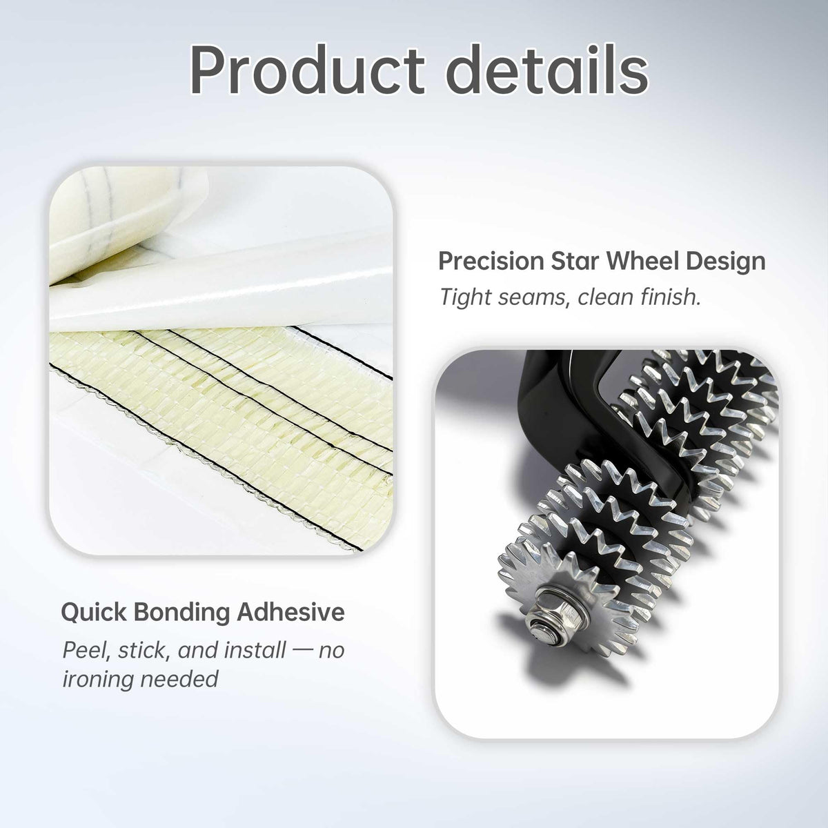 Vironix patch repair kit box shown for DIY home or office fixes.