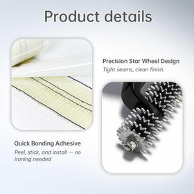 Vironix patch repair kit box shown for DIY home or office fixes.