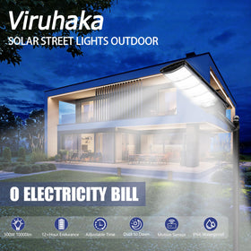 Viruhaka 2-pack packaging ready for outdoor lighting upgrade